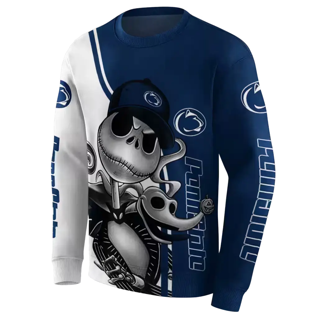 penn state nittany lions jack skellington blue hoodie new arrival penn state nittany lions jack skellington blue hoodie new arrival