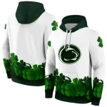 penn state nittany lions lucky motif white green hoodie best selling