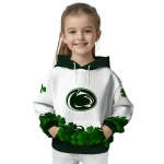 penn state nittany lions lucky motif white green hoodie best selling