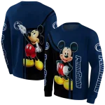 penn state nittany lions mickey mouse blue black hoodie best selling