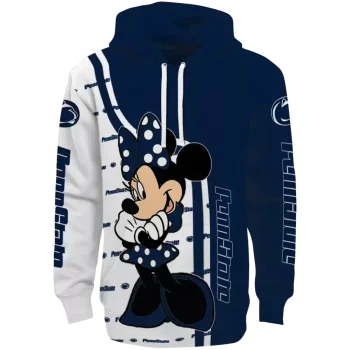 penn state nittany lions minnie mouse blue hoodie best selling