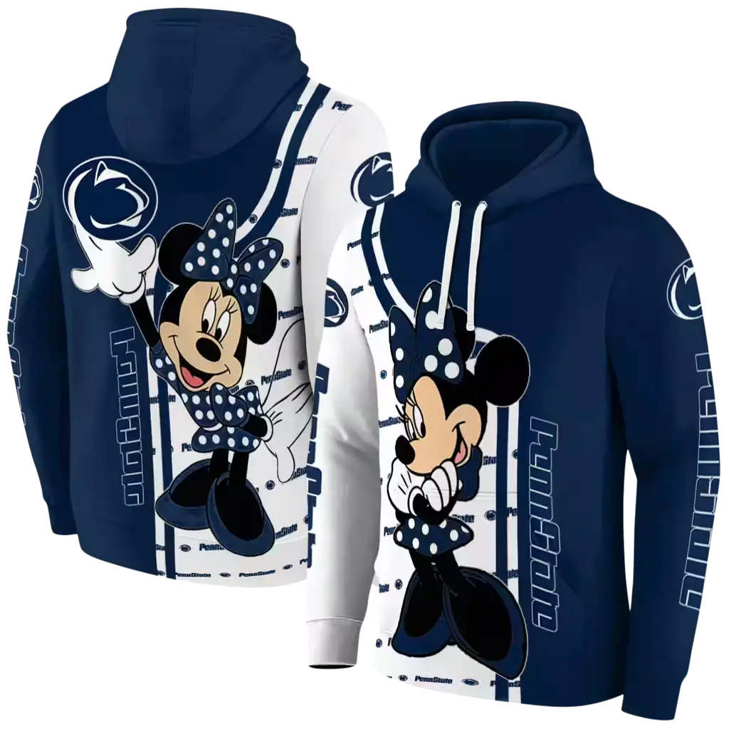 penn state nittany lions minnie mouse blue hoodie fashion forward penn state nittany lions minnie mouse blue hoodie fashion forward