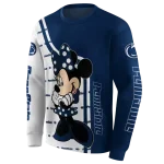 penn state nittany lions minnie mouse blue hoodie best selling