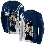 penn state nittany lions minnie mouse blue hoodie best selling
