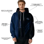 penn state nittany lions monogram pattern blue hoodie best selling
