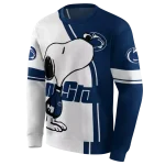 penn state nittany lions playful snoopy blue hoodie best selling
