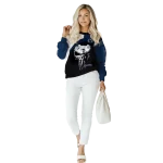 penn state nittany lions skull punisher white black hoodie best selling