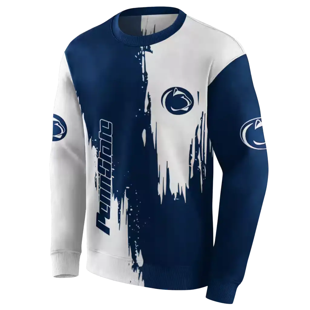 penn state nittany lions splatter effect blue hoodie new arrival penn state nittany lions splatter effect blue hoodie new arrival