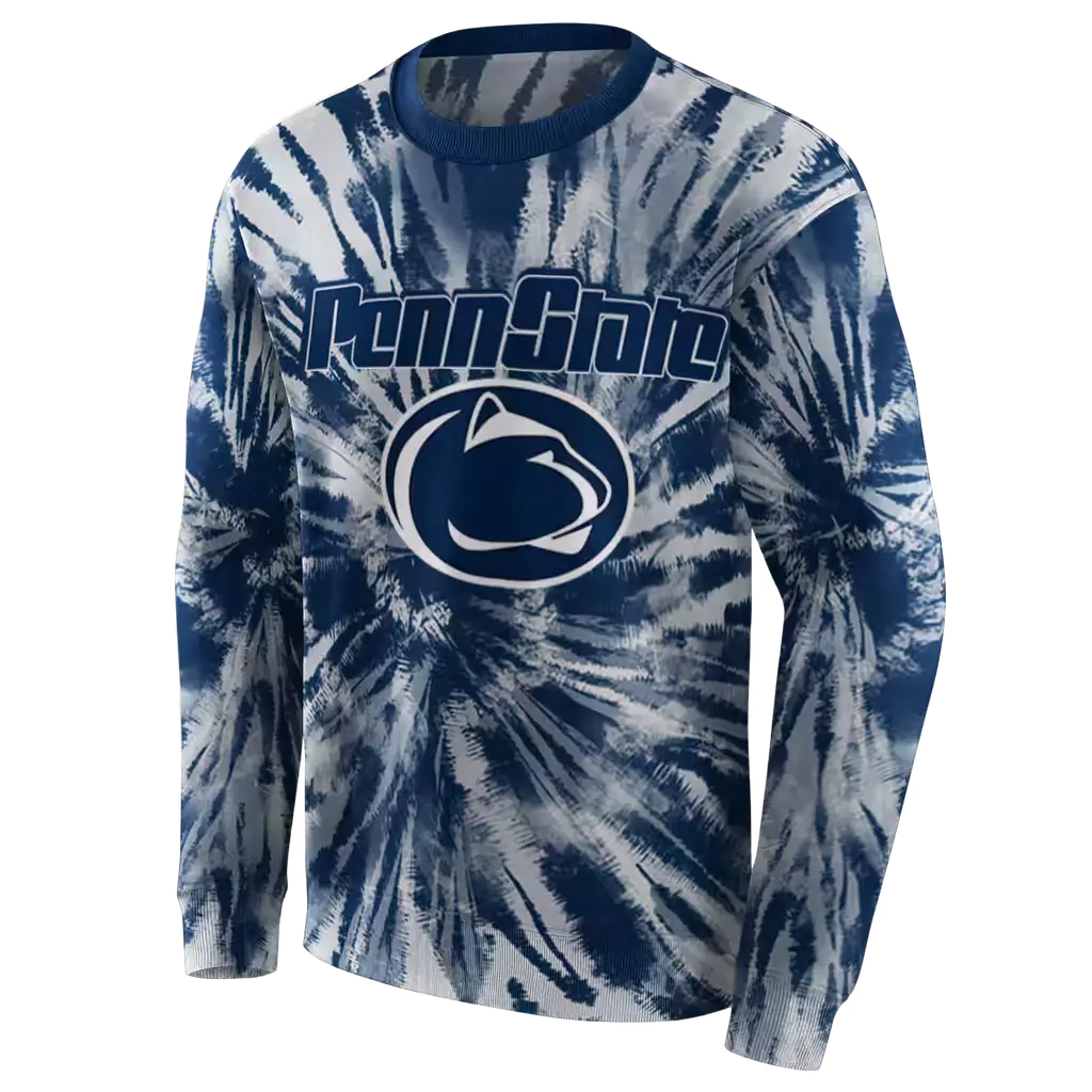 penn state nittany lions tie dye pattern blue hoodie new arrival penn state nittany lions tie dye pattern blue hoodie new arrival