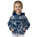 penn state nittany lions tie dye pattern blue hoodie best selling
