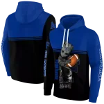 personalized air force falcons baby groot blue black hoodie best selling