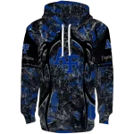 personalized air force falcons hunting theme blue black hoodie best selling