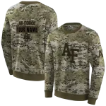 personalized air force falcons military style hoodie best selling
