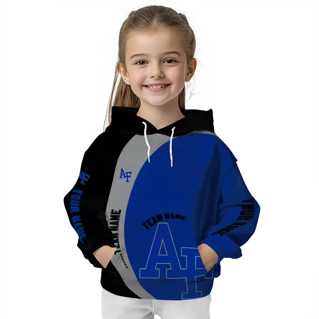 personalized air force falcons minimalist design blue black hoodie top rated personalized air force falcons minimalist design blue black hoodie top rated