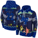 personalized air force falcons spongebob patrick star blue navy hoodie best selling