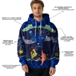 personalized air force falcons spongebob patrick star blue navy hoodie best selling