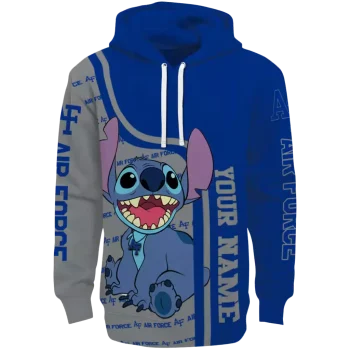 personalized air force falcons stitch blue hoodie best selling