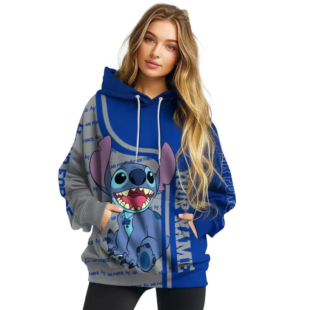 personalized air force falcons stitch blue hoodie high quality personalized air force falcons stitch blue hoodie high quality