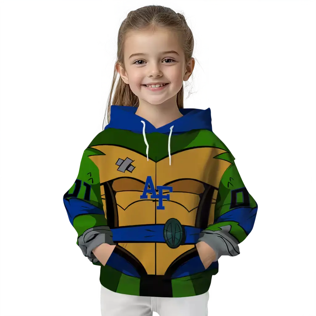 personalized air force falcons superhero armor blue green hoodie top rated personalized air force falcons superhero armor blue green hoodie top rated