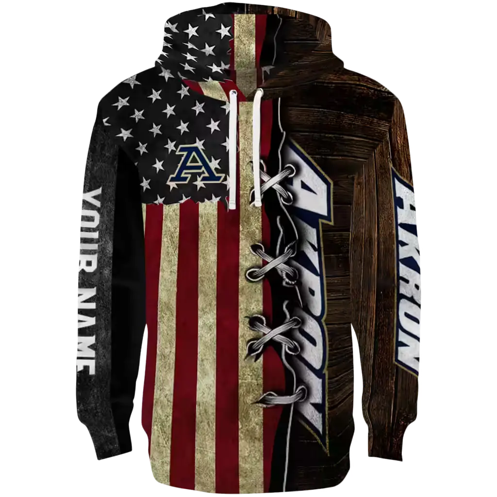 personalized akron zips american pride hoodie best selling personalized akron zips american pride hoodie best selling