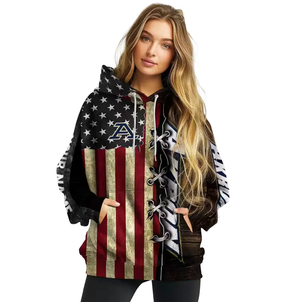 personalized akron zips american pride hoodie high quality personalized akron zips american pride hoodie high quality