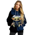 personalized akron zips baby yoda blue black hoodie best selling
