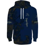 personalized akron zips deer silhouette blue hoodie best selling