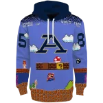 personalized akron zips mario blue black hoodie best selling