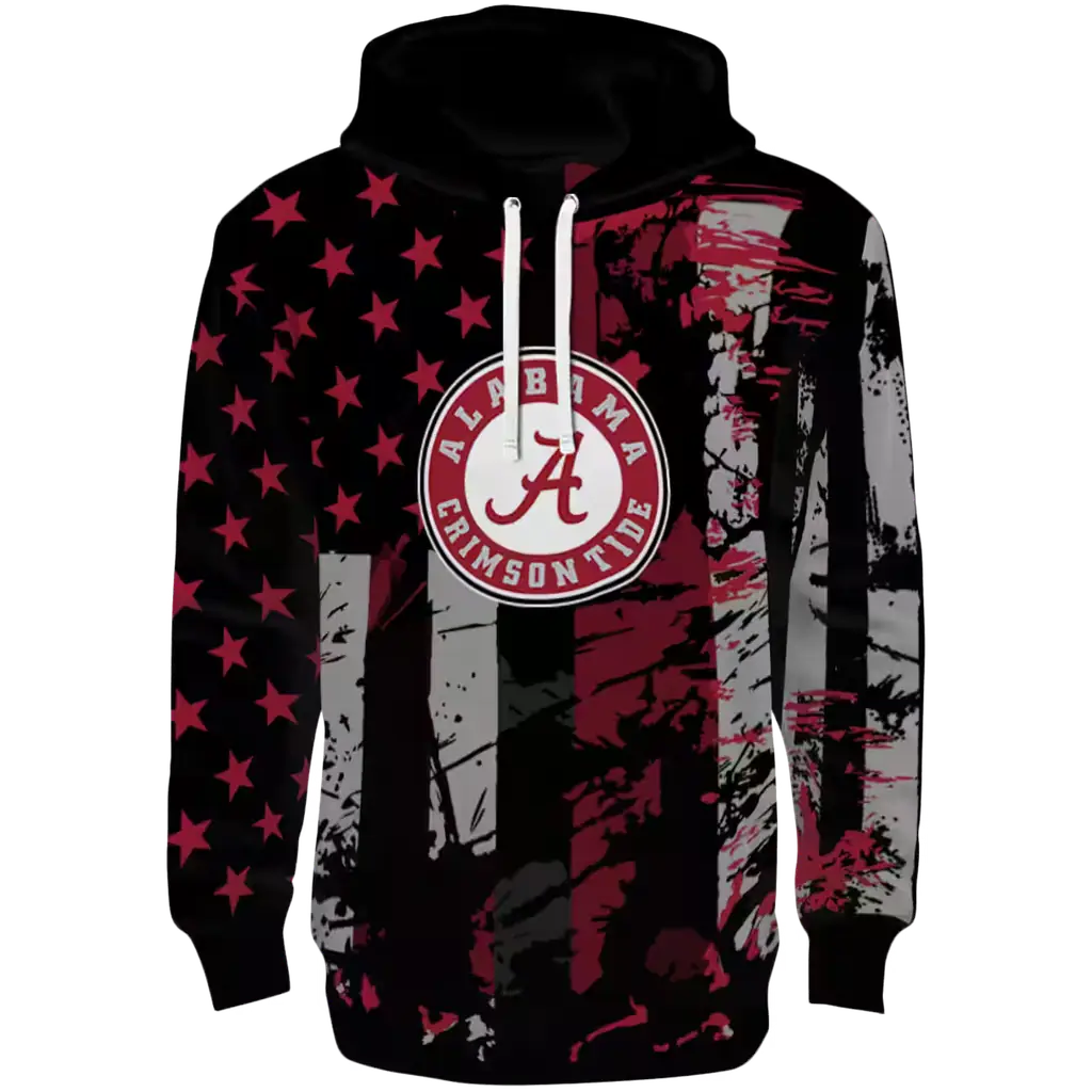 personalized alabama crimson tide distressed flag crimson black hoodie best selling personalized alabama crimson tide distressed flag crimson black hoodie best selling