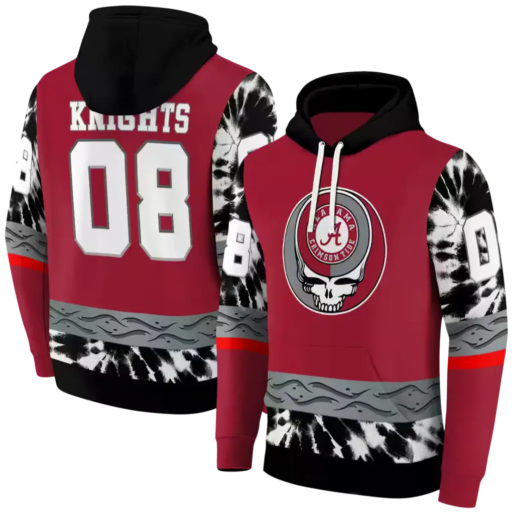 personalized alabama crimson tide grateful vibes crimson hoodie fashion forward personalized alabama crimson tide grateful vibes crimson hoodie fashion forward