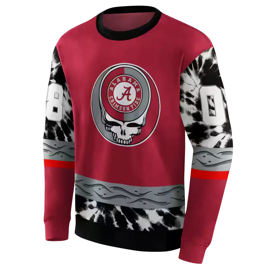 personalized alabama crimson tide grateful vibes crimson hoodie new arrival personalized alabama crimson tide grateful vibes crimson hoodie new arrival