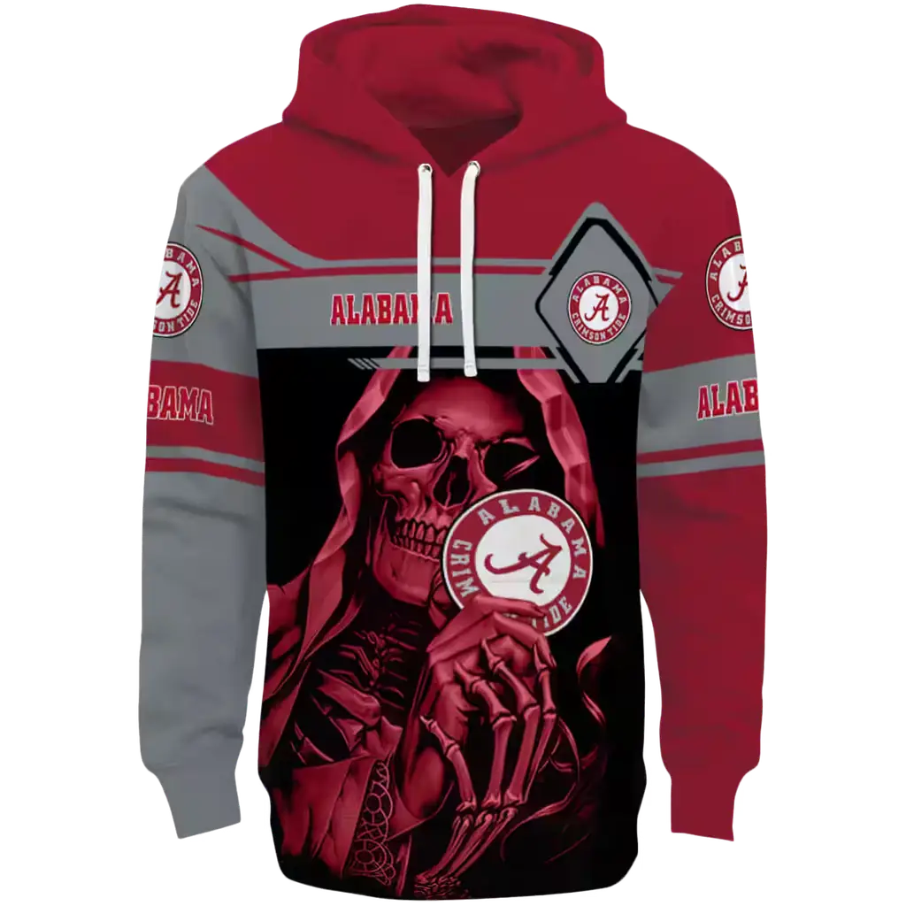 personalized alabama crimson tide grim reaper crimson black hoodie best selling personalized alabama crimson tide grim reaper crimson black hoodie best selling