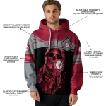 personalized alabama crimson tide grim reaper crimson black hoodie best selling