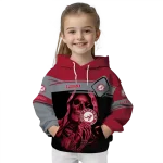 personalized alabama crimson tide grim reaper crimson black hoodie best selling