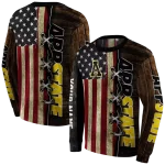 personalized appalachian state mountaineers american pride hoodie best selling