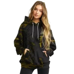 personalized appalachian state mountaineers deer silhouette black hoodie best selling