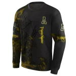 personalized appalachian state mountaineers deer silhouette black hoodie best selling
