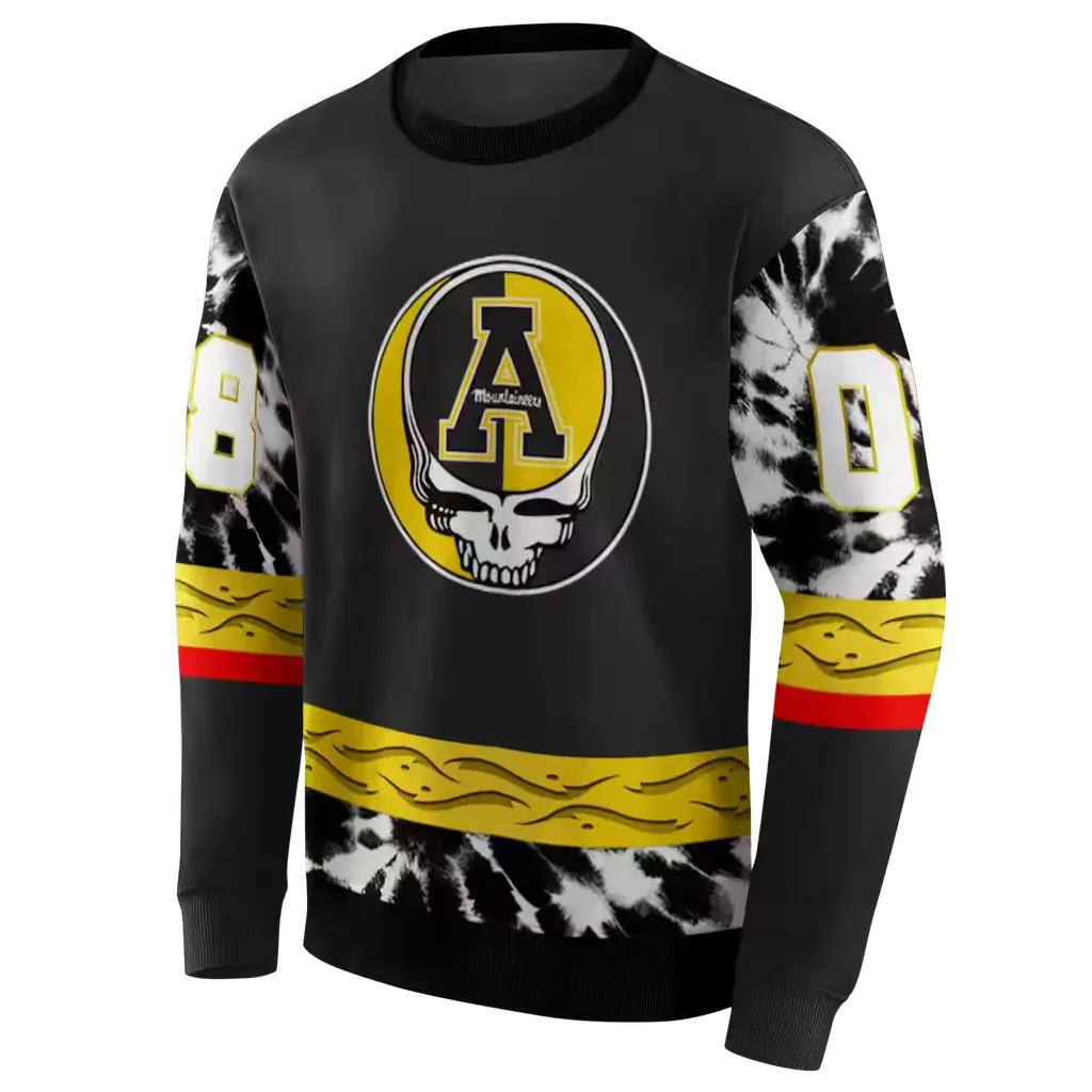 personalized appalachian state mountaineers grateful vibes black hoodie new arrival personalized appalachian state mountaineers grateful vibes black hoodie new arrival