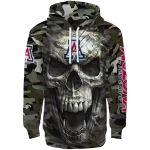 personalized arizona wildcats camo skull hoodie best selling