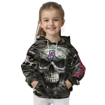 personalized arizona wildcats camo skull hoodie best selling