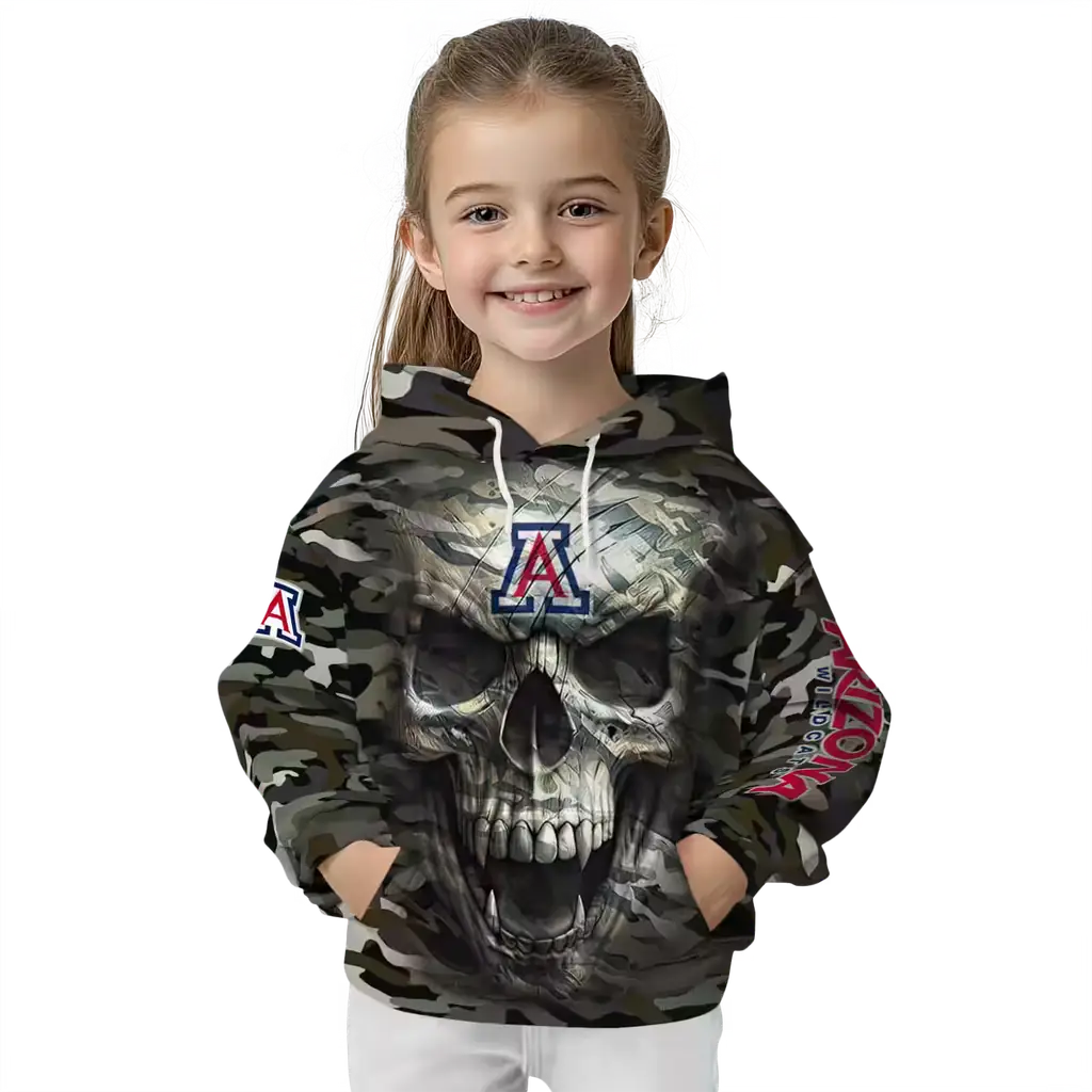 personalized arizona wildcats camo skull hoodie top rated personalized arizona wildcats camo skull hoodie top rated