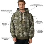 personalized arizona wildcats military style hoodie best selling
