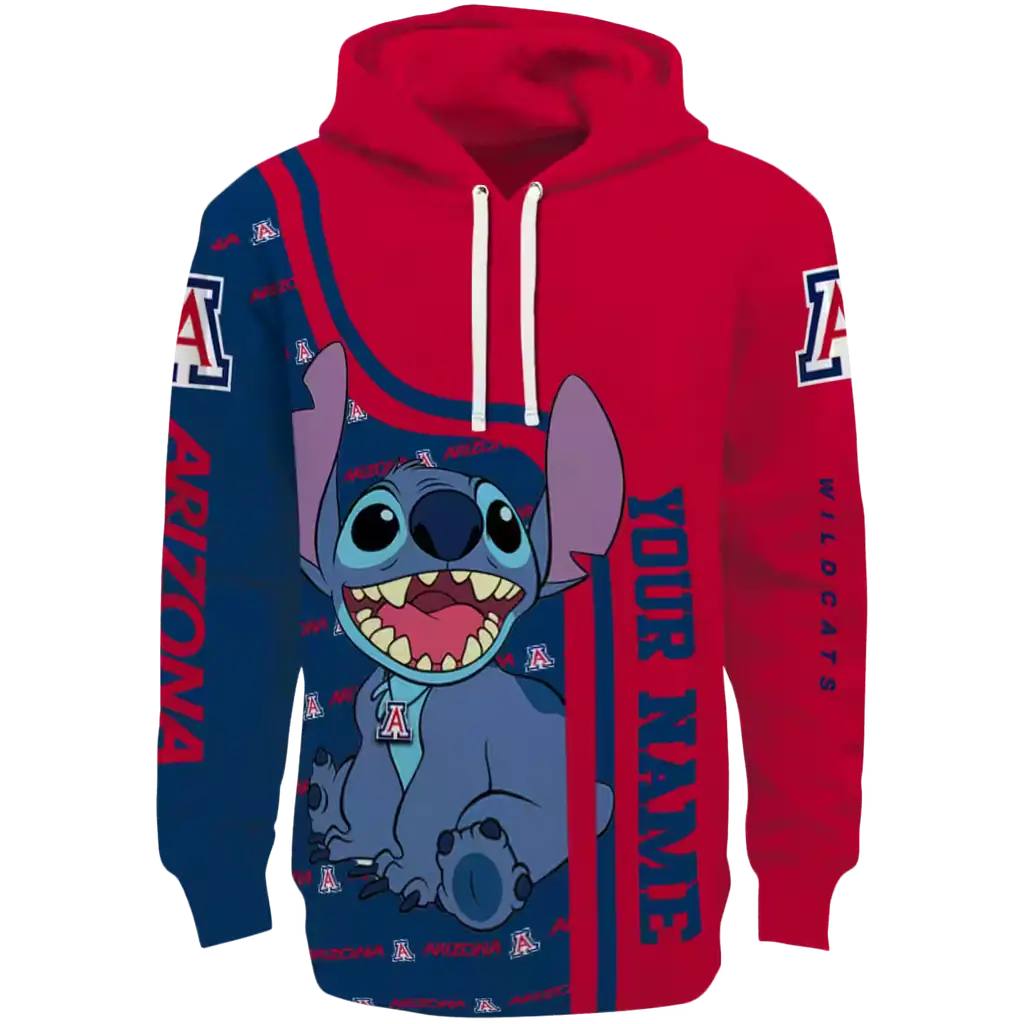 personalized arizona wildcats stitch red hoodie best selling personalized arizona wildcats stitch red hoodie best selling