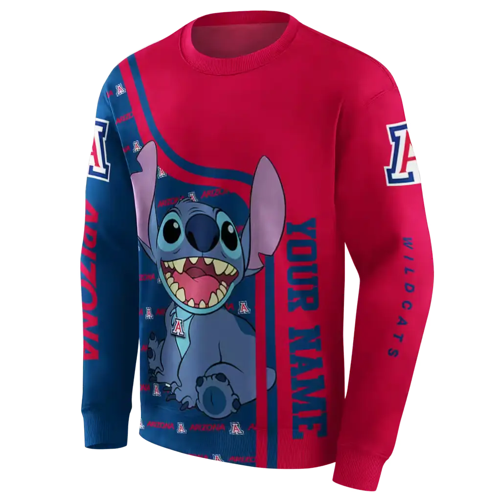 personalized arizona wildcats stitch red hoodie new arrival personalized arizona wildcats stitch red hoodie new arrival