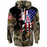 personalized arizona wildcats tree camo hoodie best selling
