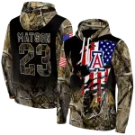 personalized arizona wildcats tree camo hoodie best selling