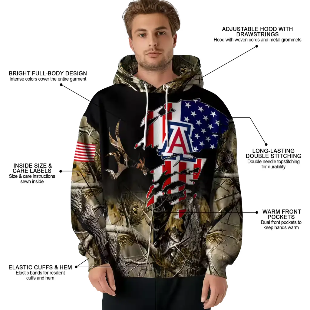 personalized arizona wildcats tree camo hoodie latest model personalized arizona wildcats tree camo hoodie latest model