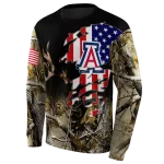personalized arizona wildcats tree camo hoodie best selling