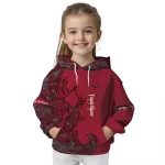 personalized arkansas razorbacks deer silhouette red hoodie best selling