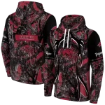 personalized arkansas razorbacks hunting theme red black hoodie best selling